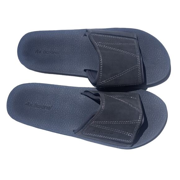NIB- AX Boxing Unisex Gray Sandals - adjustable fasteners SZ 44 EU /12 US - Picture 1 of 5
